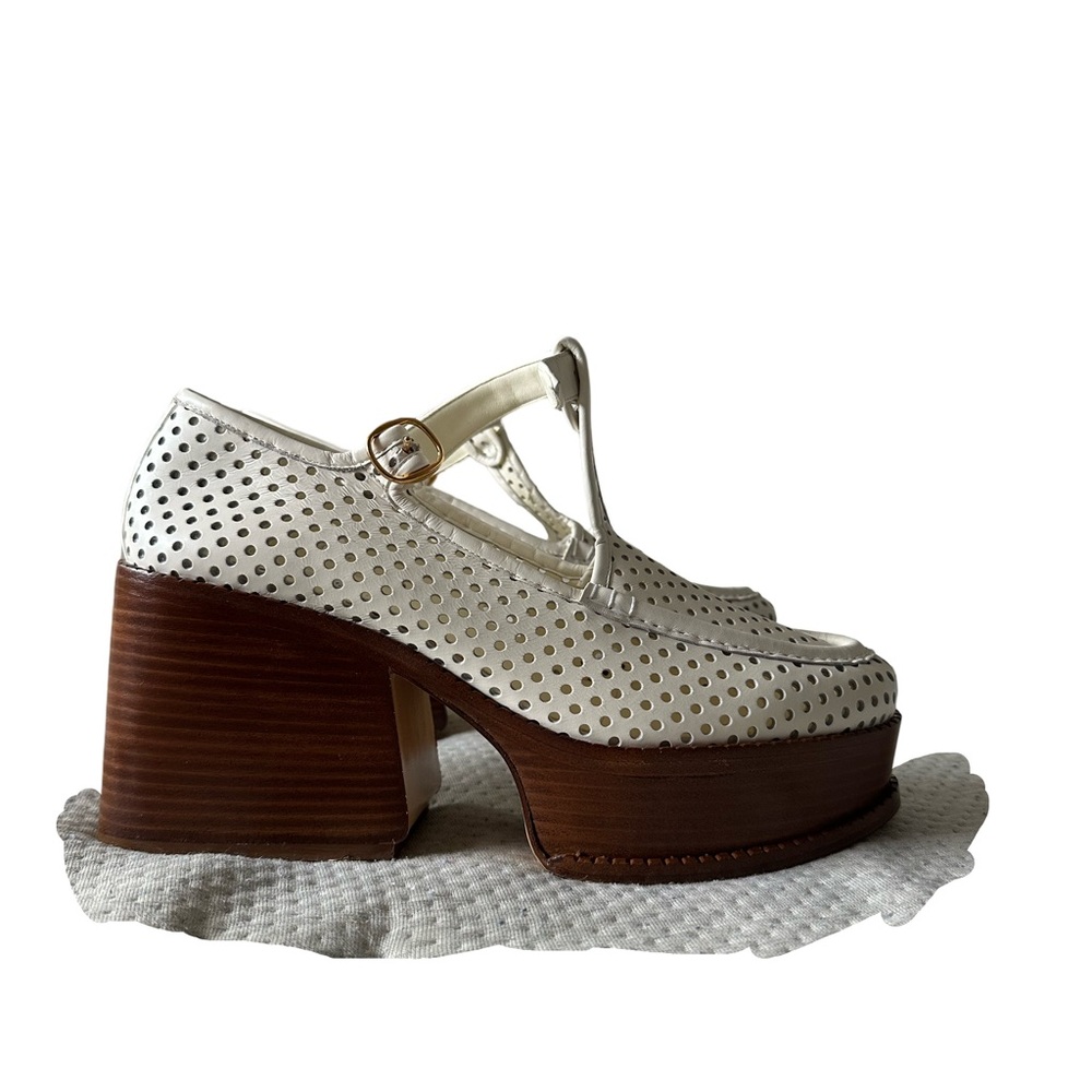 NWT Gabriela Hearst leather platform shoes size 39.5